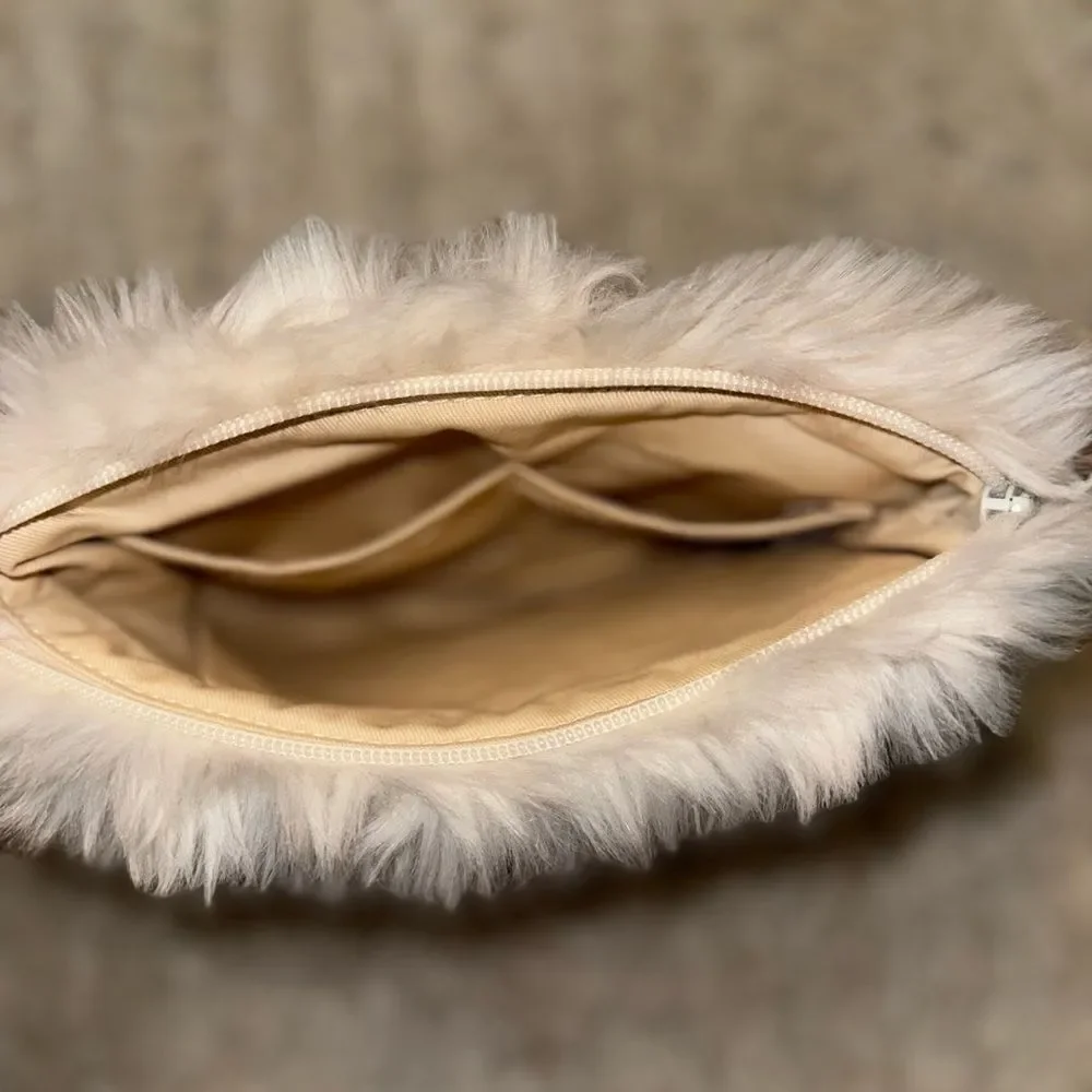 NORDSTROM Faux Fur Pouch
